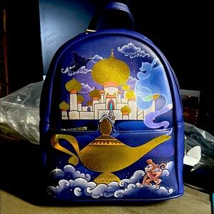 The Disney Aladdin Princess Jasmine Castle Mini Backpack‎ Loungefly